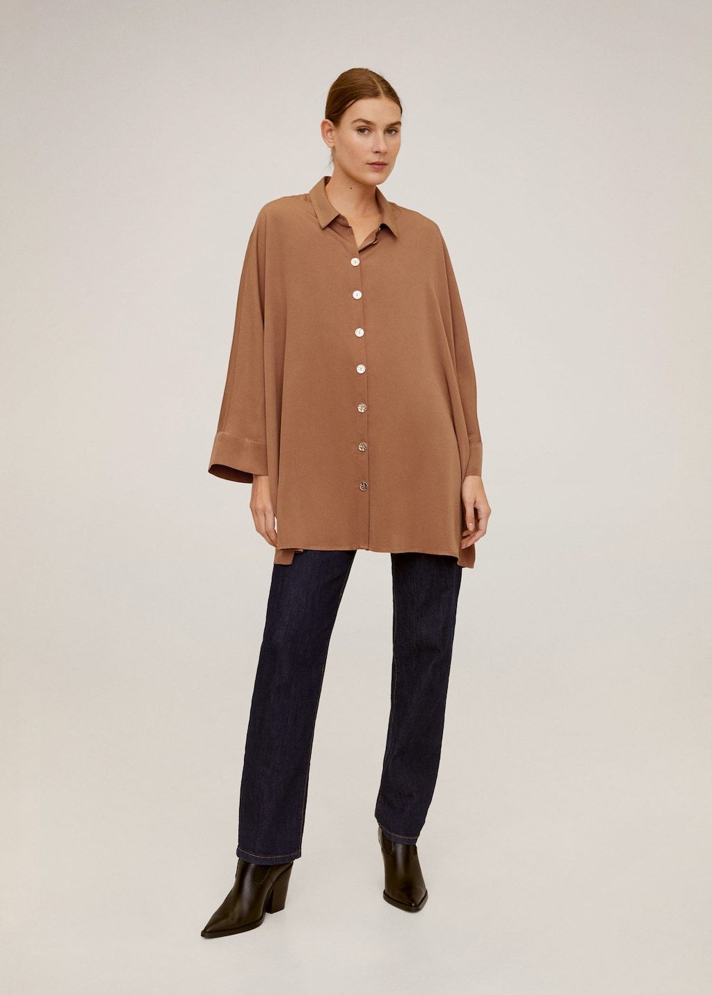 Buttoned flowy shirt - Laurel Morgan