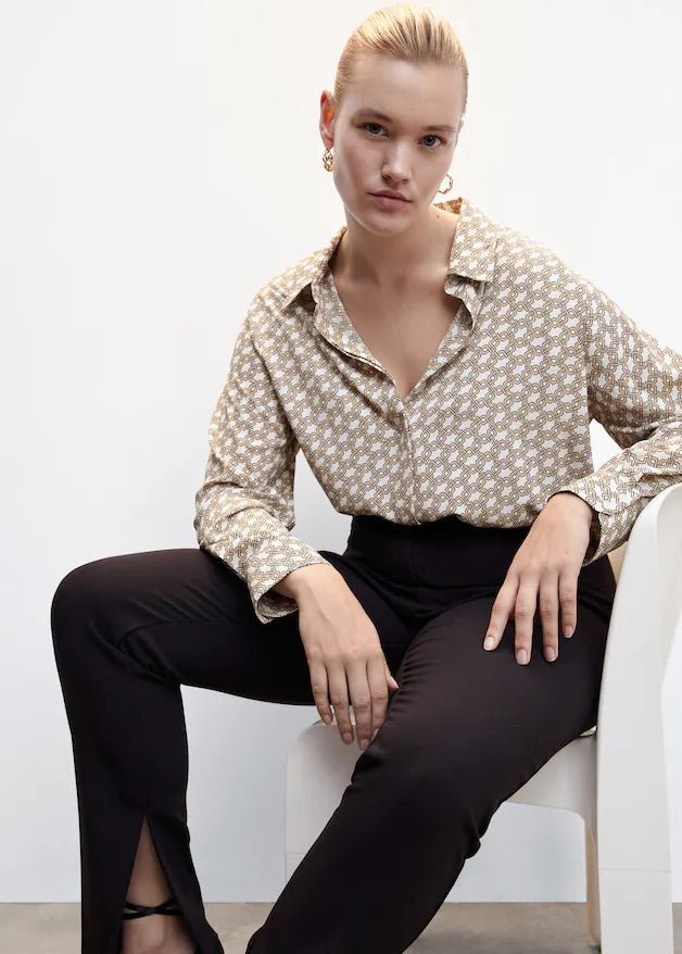 Buttoned flowy shirt - Laurel Morgan