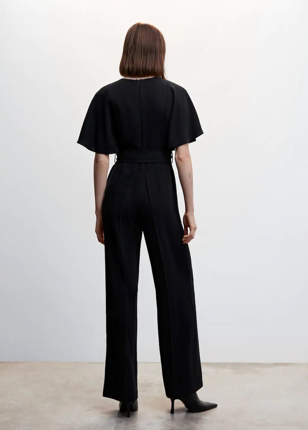 Buttoned long jumpsuit - Laurel Morgan