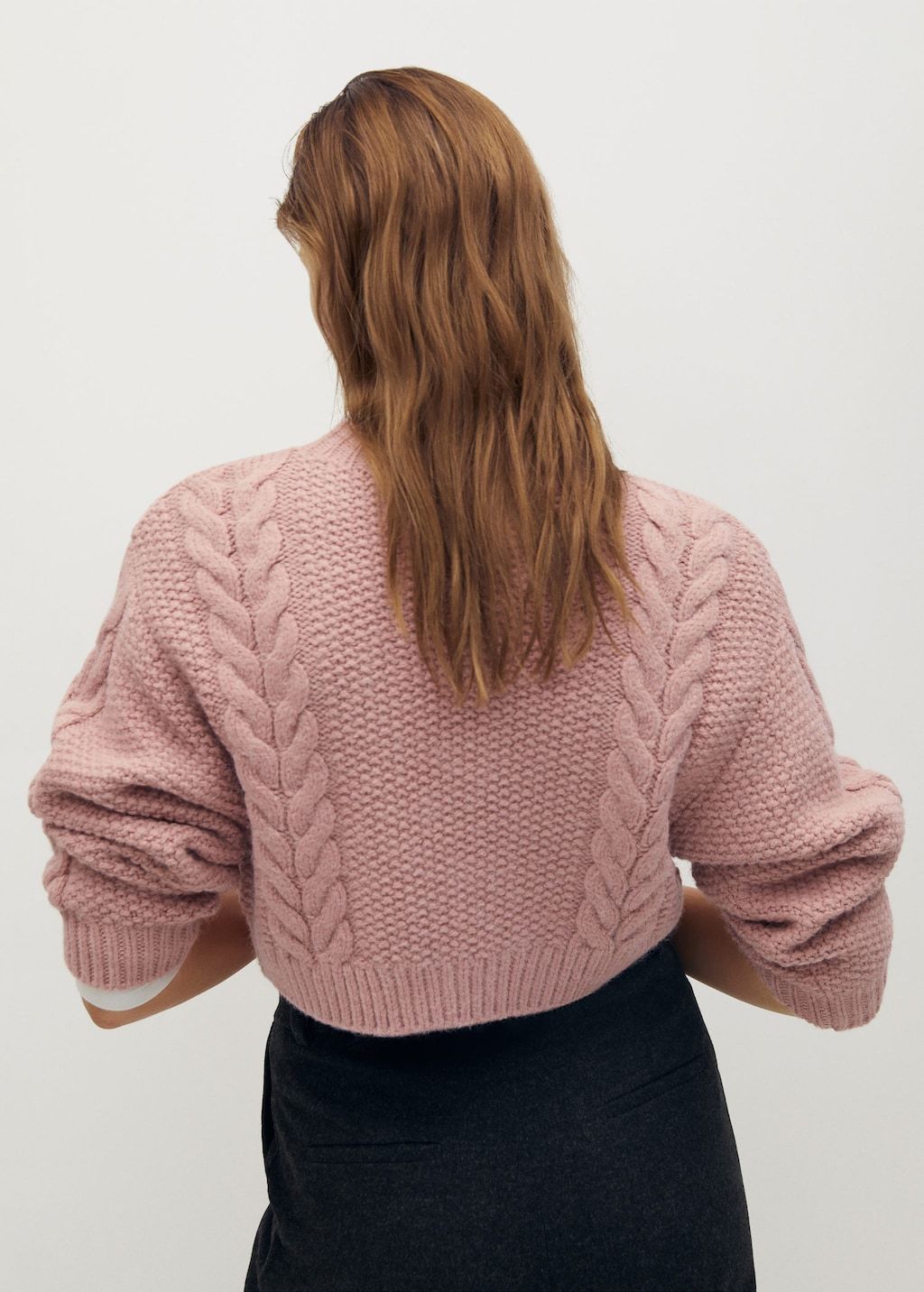 Cable-knit sweater - Laurel Morgan