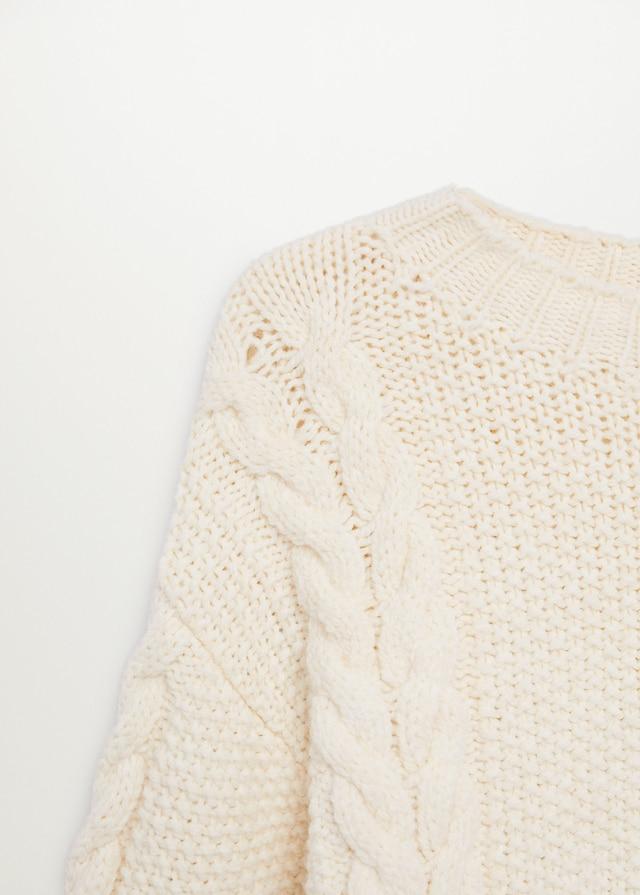 Cable-knit sweater - Laurel Morgan