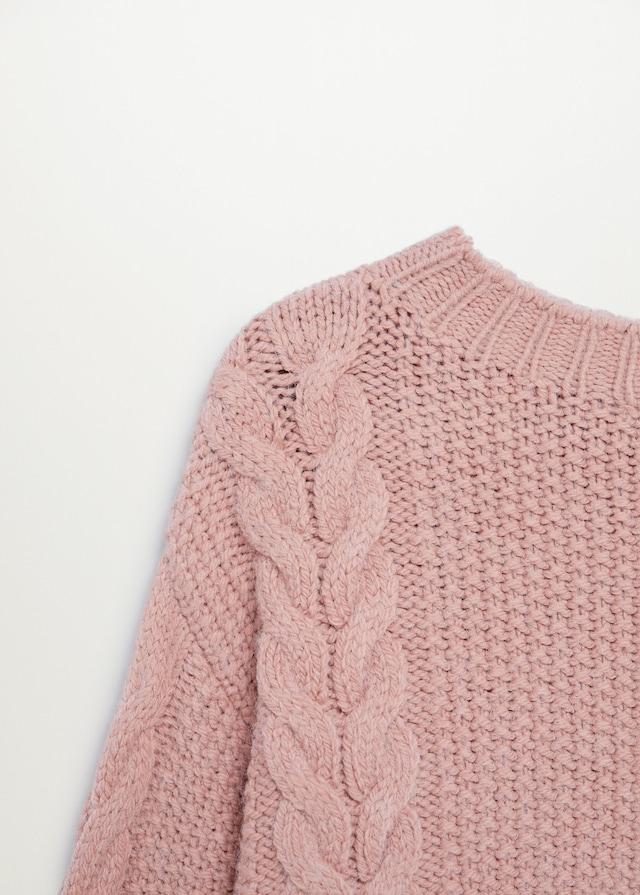 Cable-knit sweater - Laurel Morgan