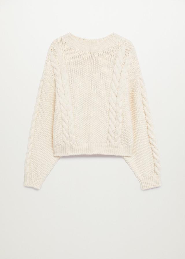 Cable-knit sweater - Laurel Morgan