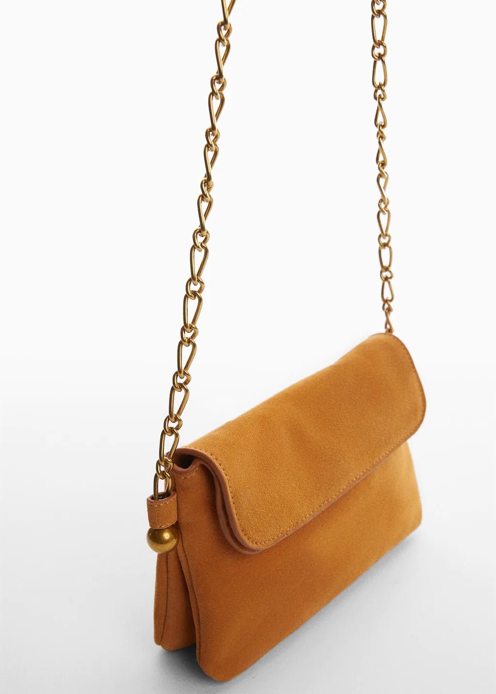 Chain suede bag - Laurel Morgan