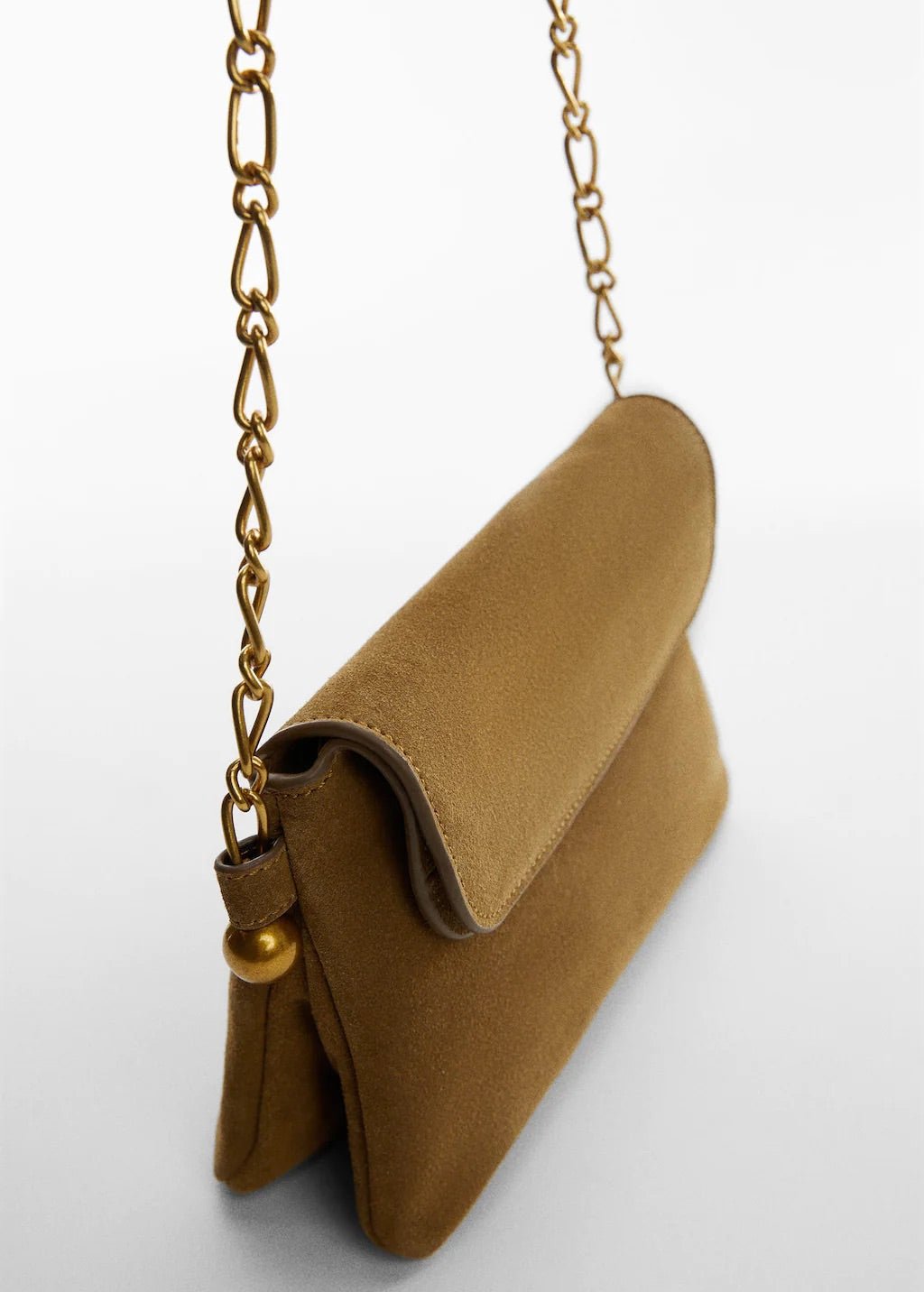 Chain suede bag - Laurel Morgan