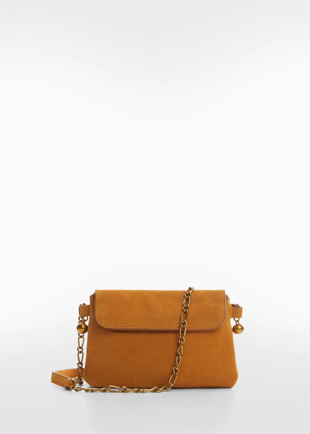 Chain suede bag - Laurel Morgan