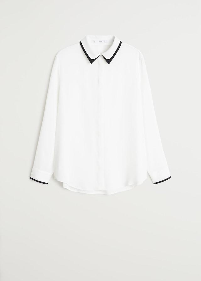 Contrasting finish blouse - Laurel Morgan