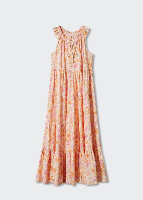 Cord floral dress - Laurel Morgan