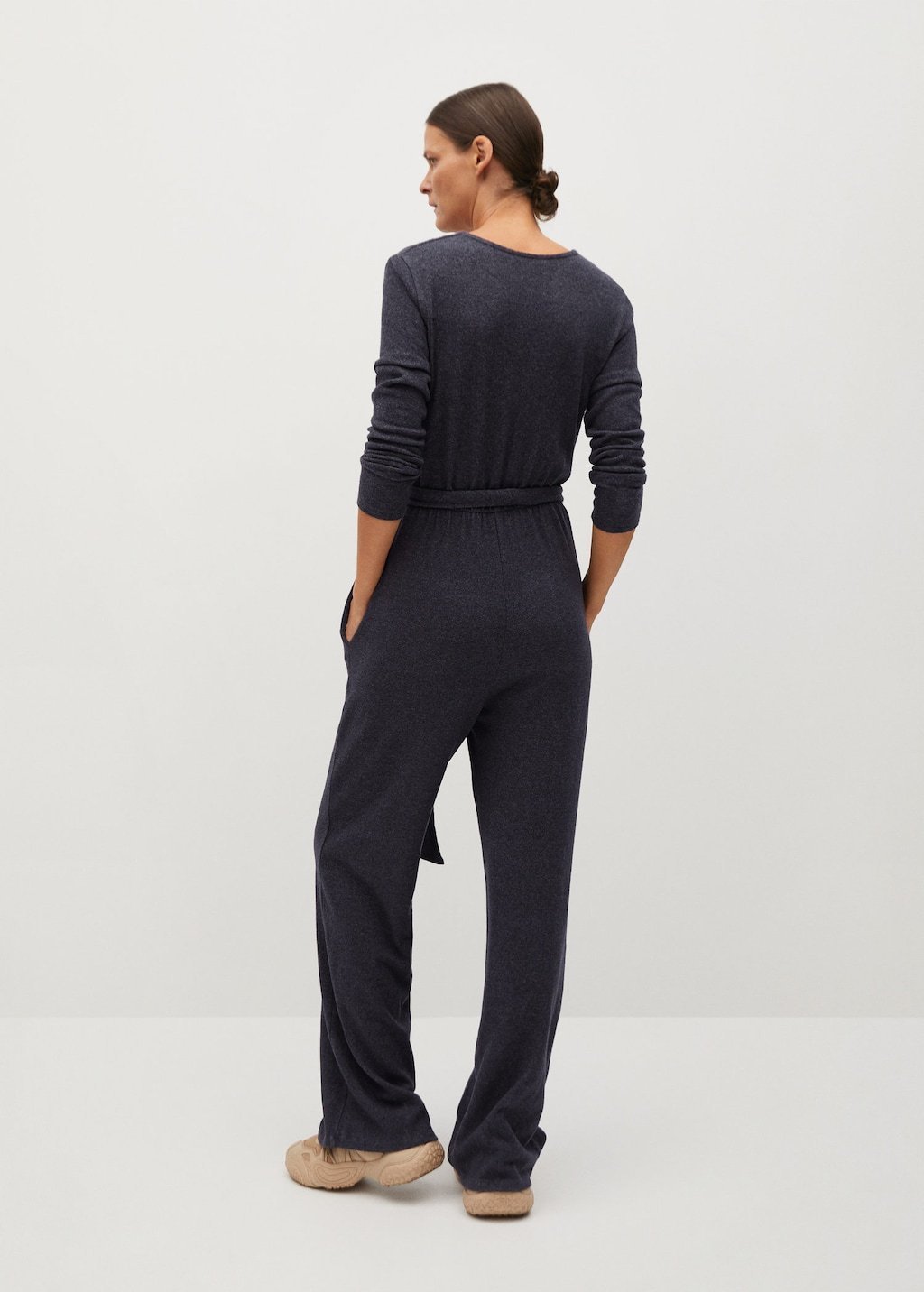 Cotton long jumpsuit - Laurel Morgan