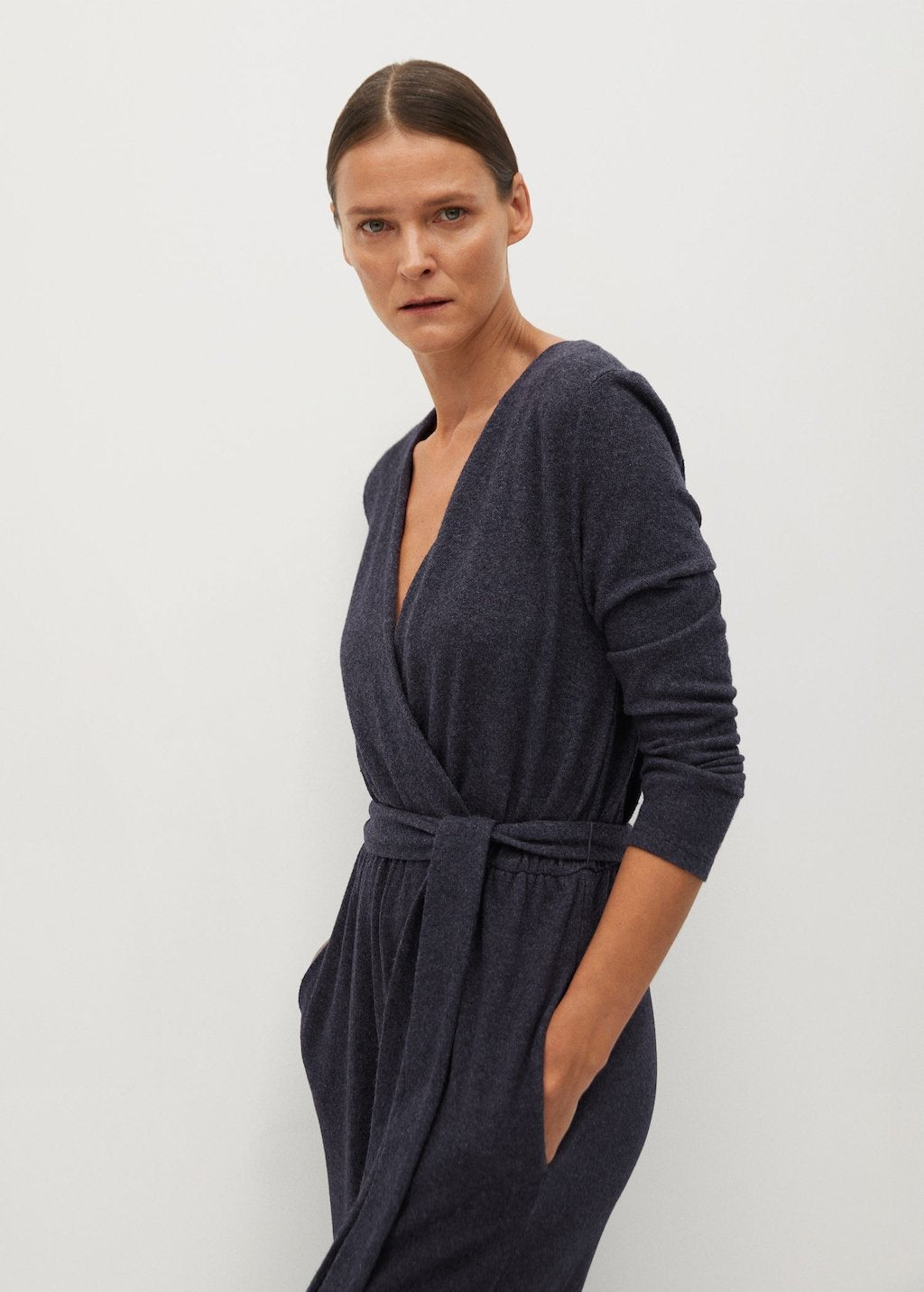 Cotton long jumpsuit - Laurel Morgan