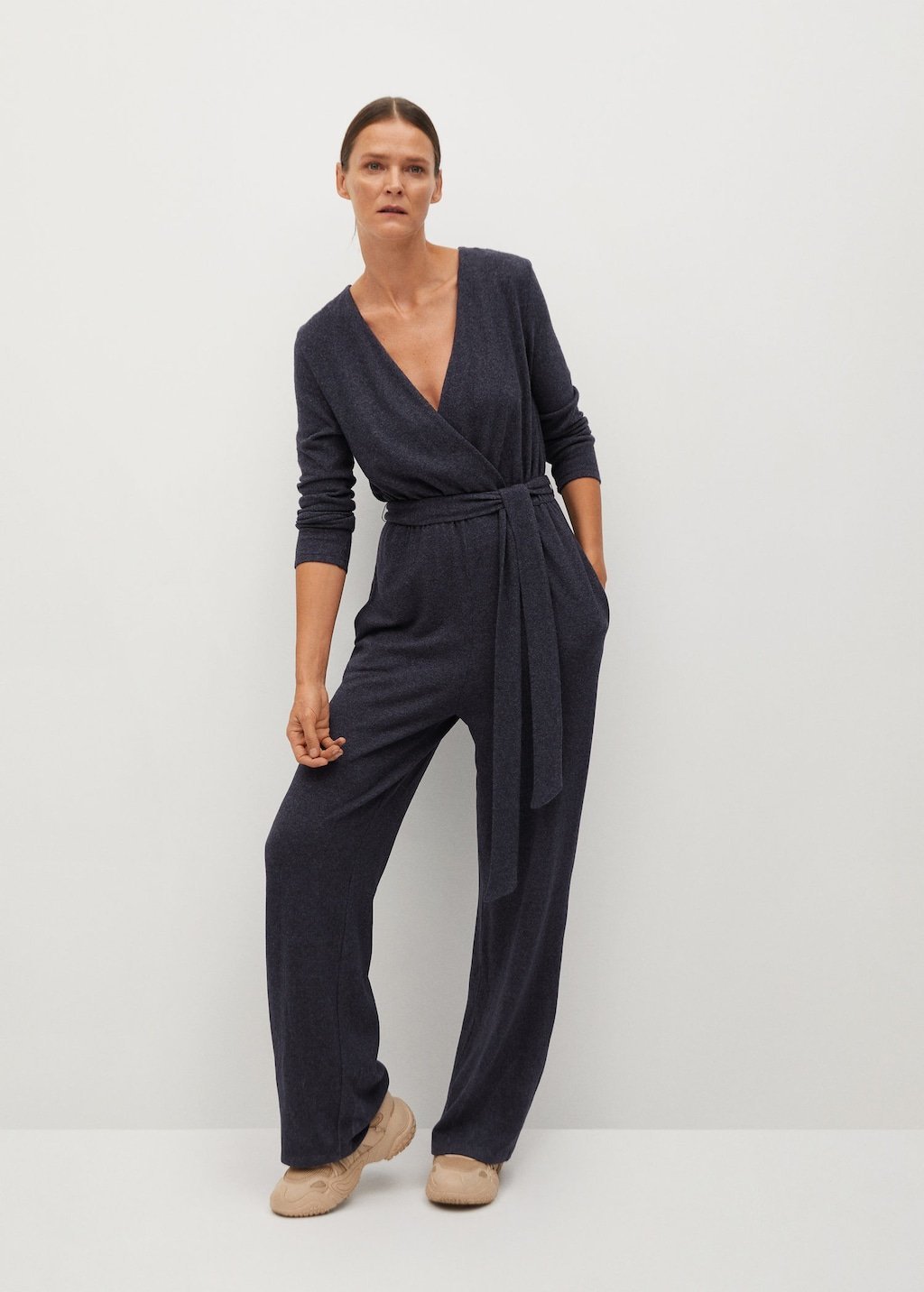 Cotton long jumpsuit - Laurel Morgan