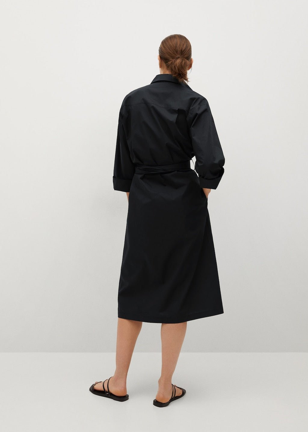 Cotton shirt dress - Laurel Morgan