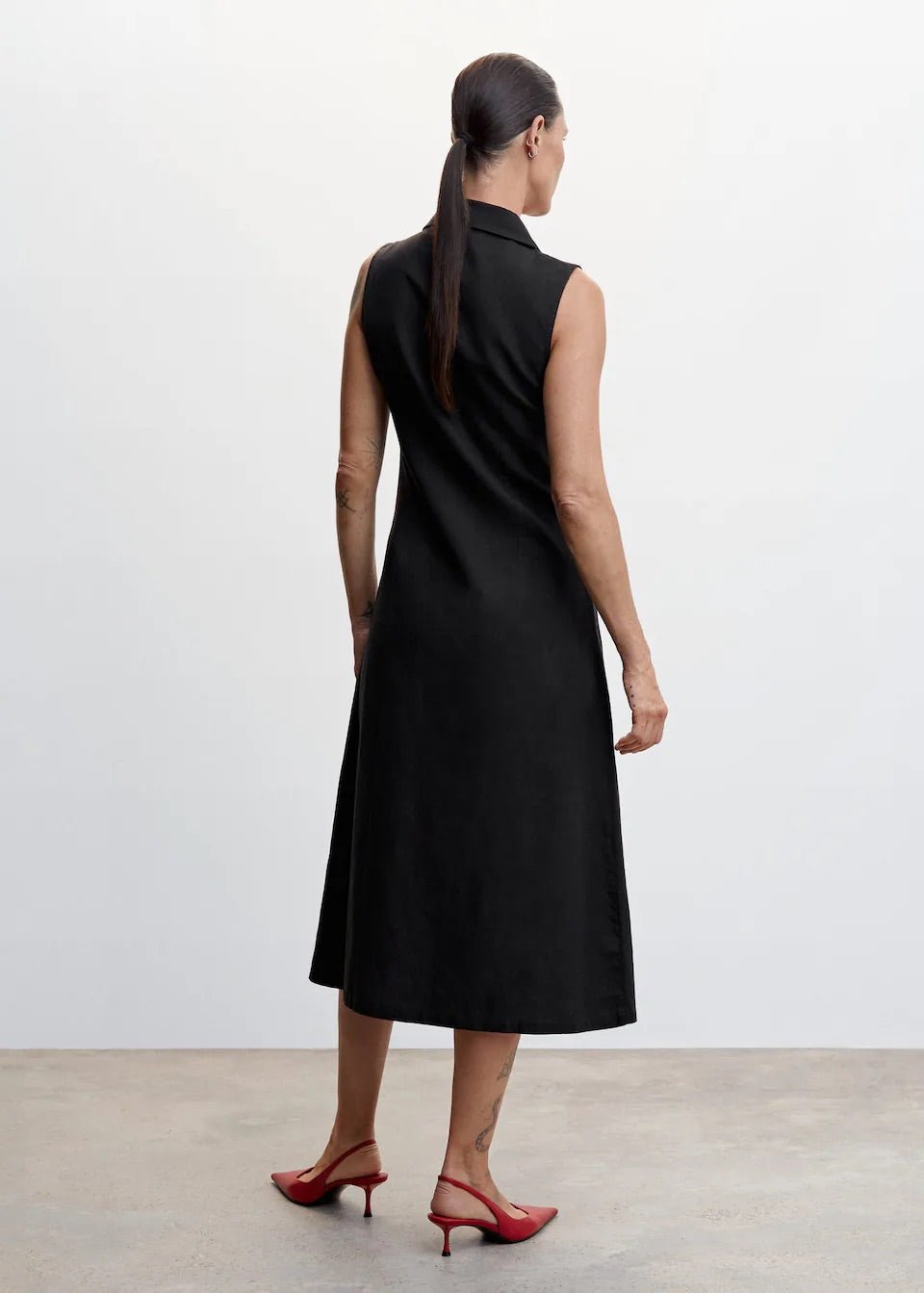 Cotton shirt dress - Laurel Morgan