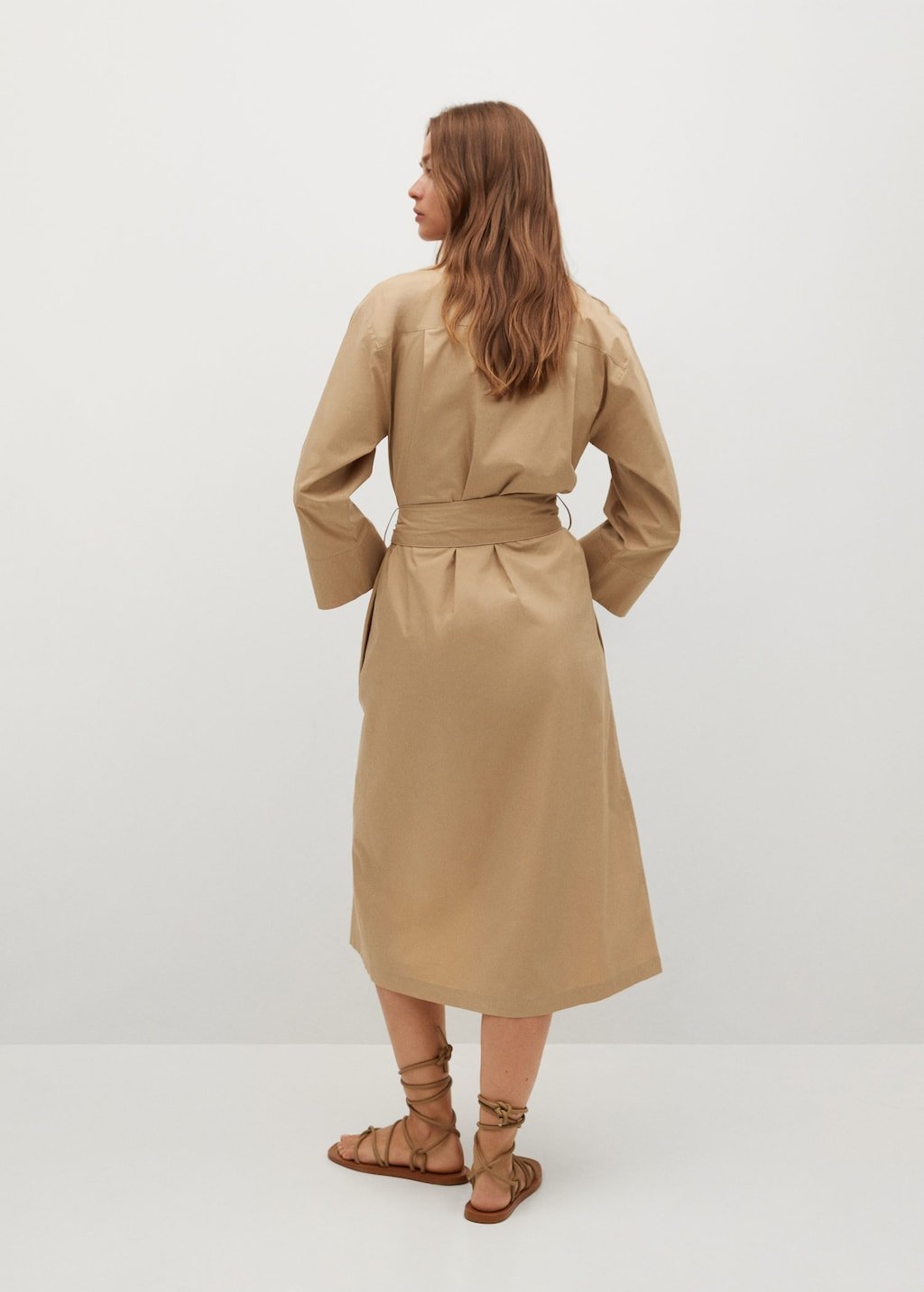 Cotton shirt dress - Laurel Morgan