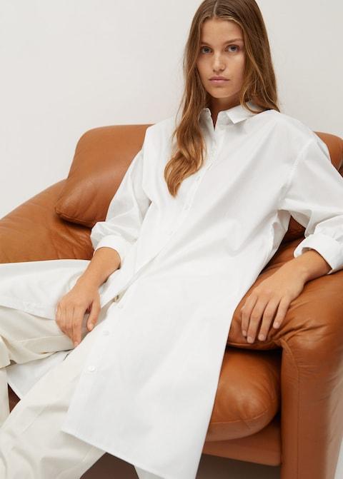 Cotton shirt dress - Laurel Morgan