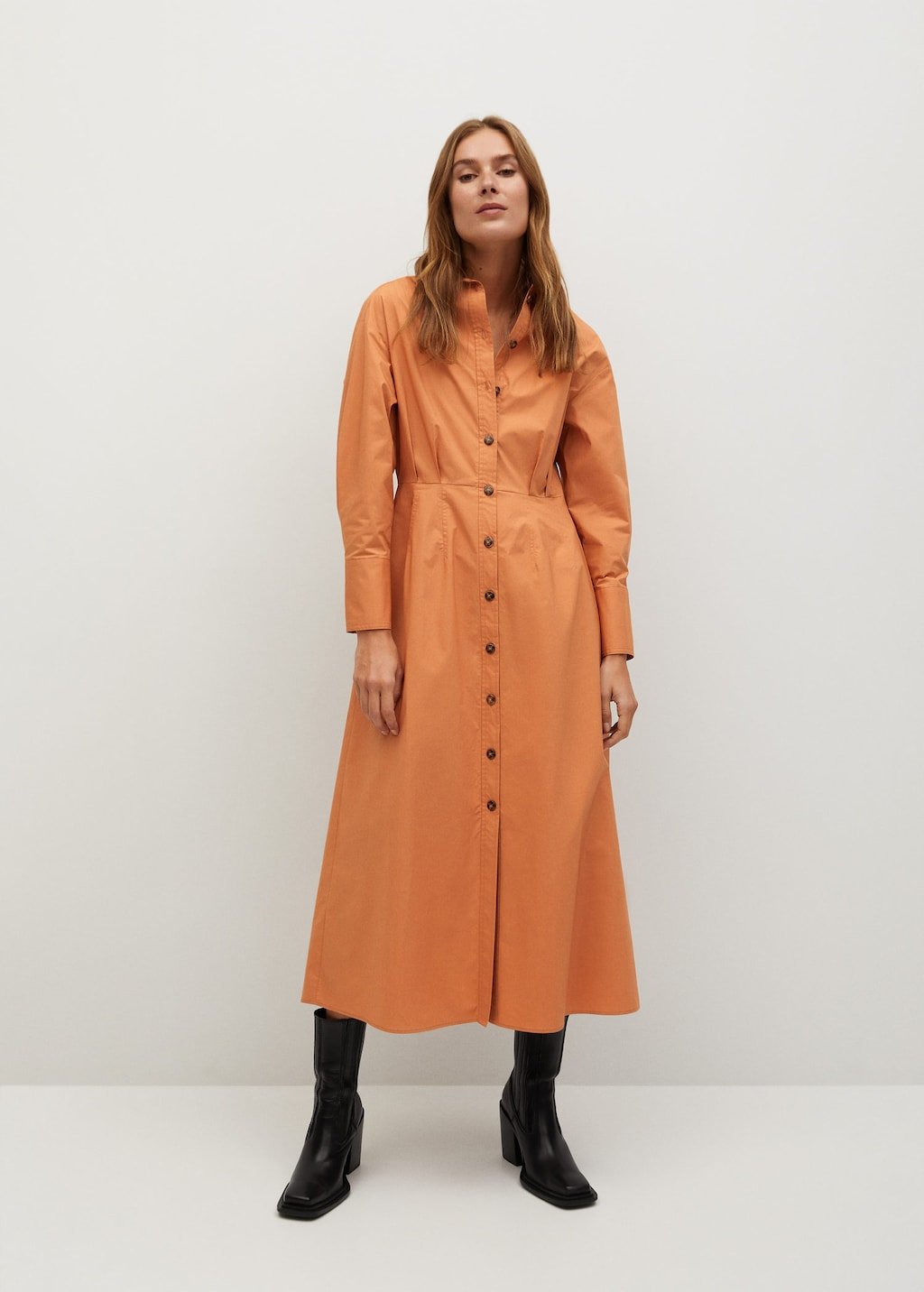 Cotton shirt dress - Laurel Morgan