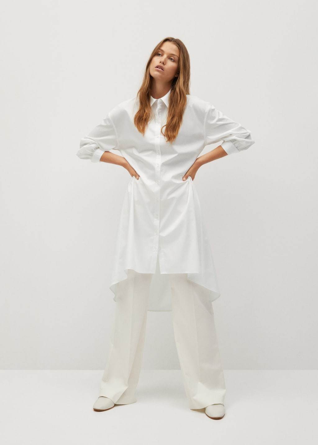 Cotton shirt dress - Laurel Morgan