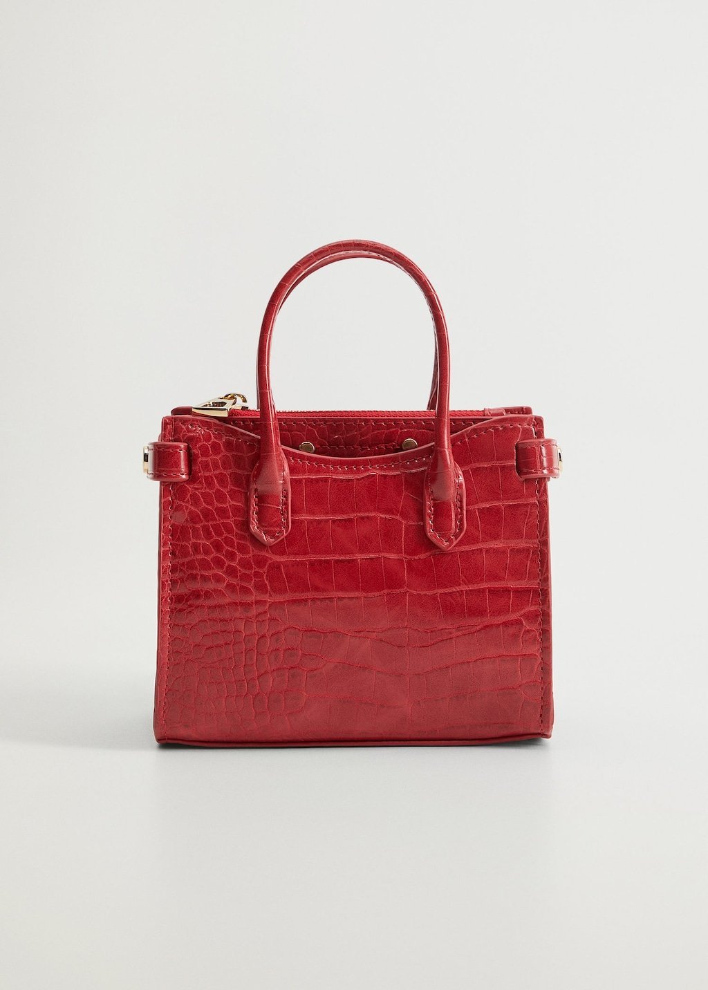 Croc-effect mini bag - Laurel Morgan