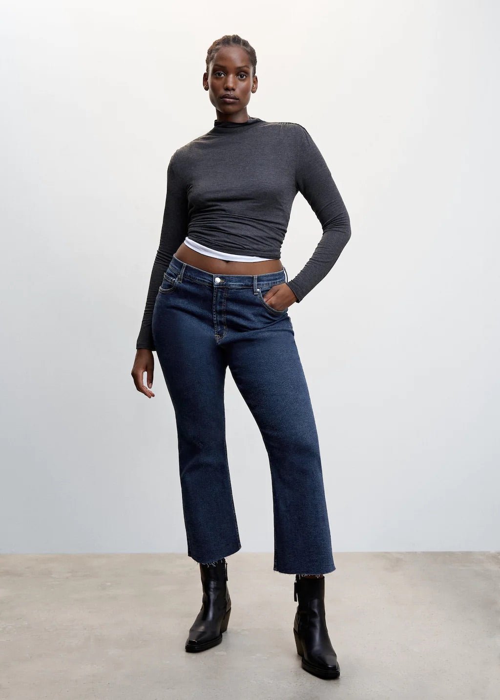 Crop flared jeans - Laurel Morgan