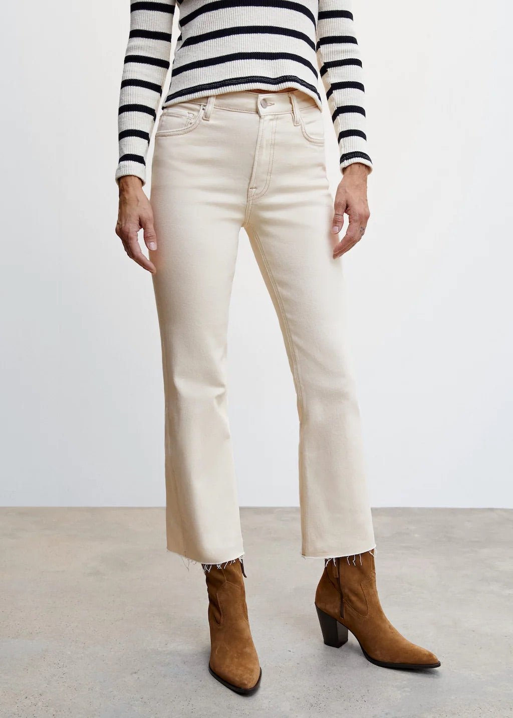 Crop flared jeans - Laurel Morgan