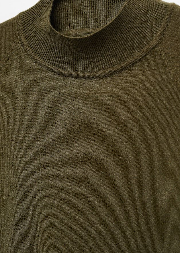 Crop sweater with perkins collar - Laurel Morgan