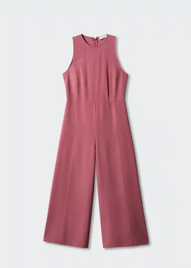 Cropped jumpsuit with straps - Laurel Morgan