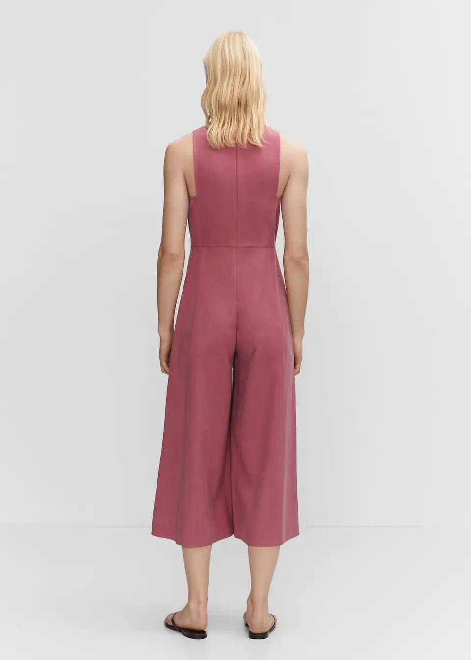 Cropped jumpsuit with straps - Laurel Morgan