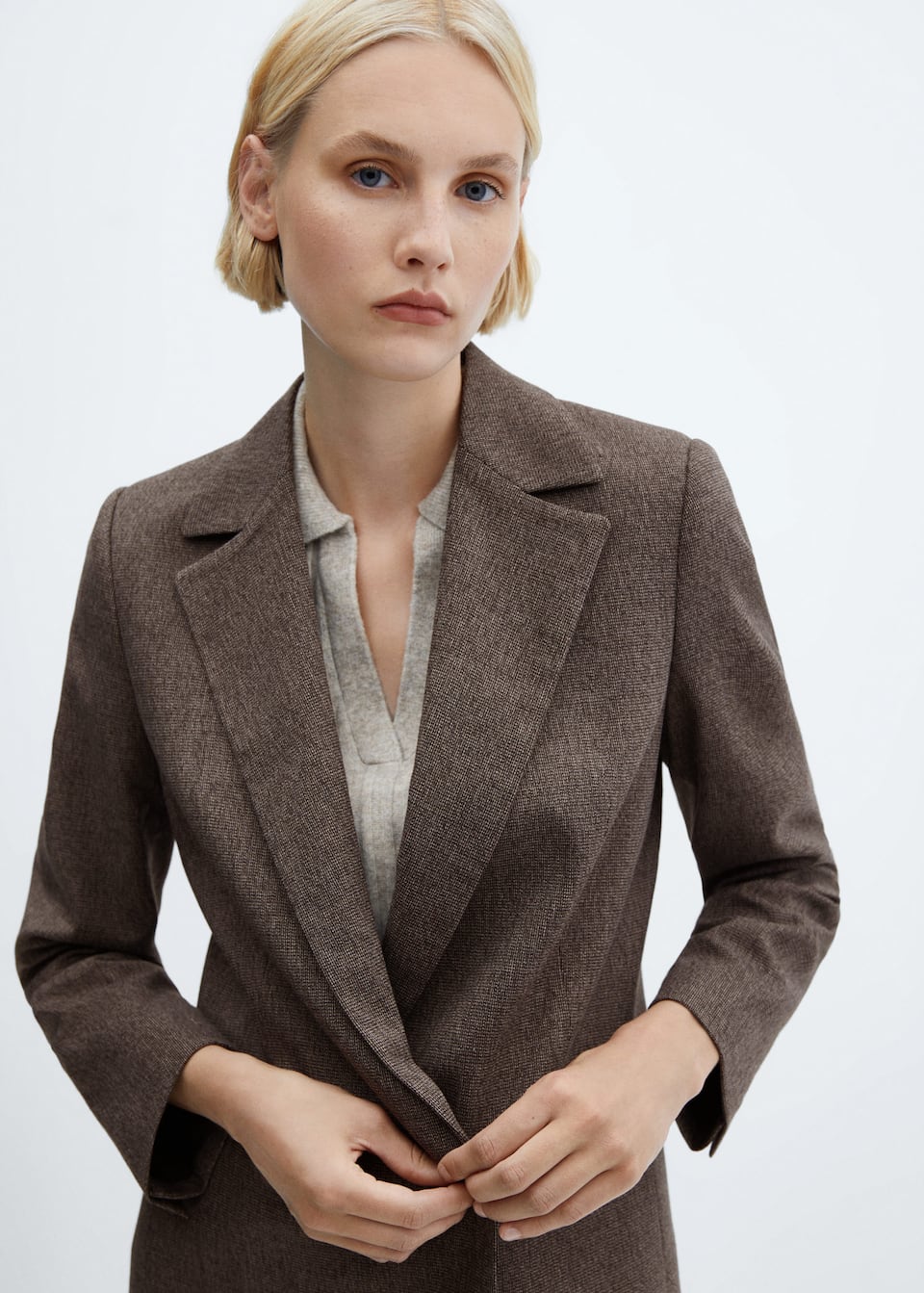 Cross button blazer - Laurel Morgan