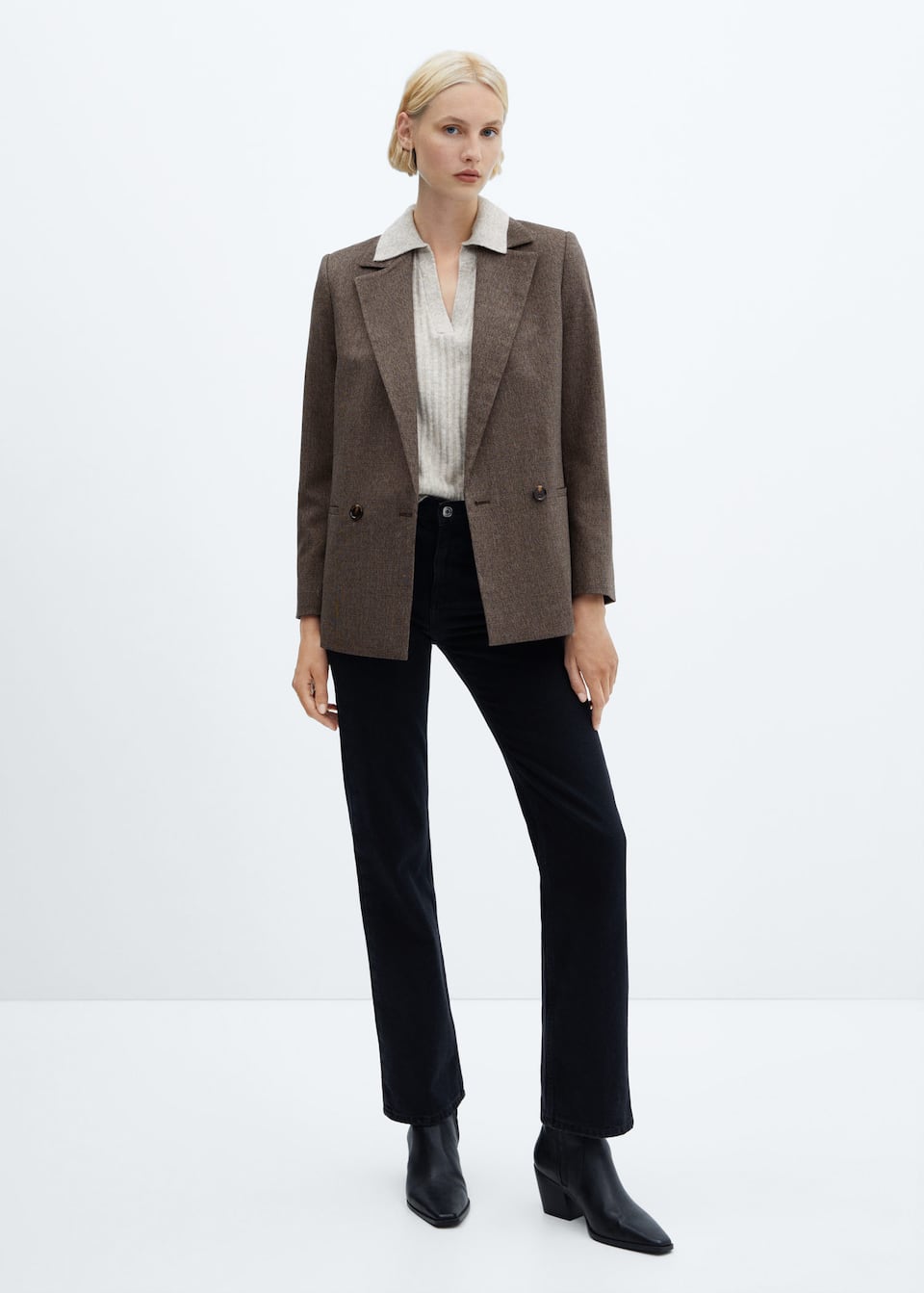 Cross button blazer - Laurel Morgan