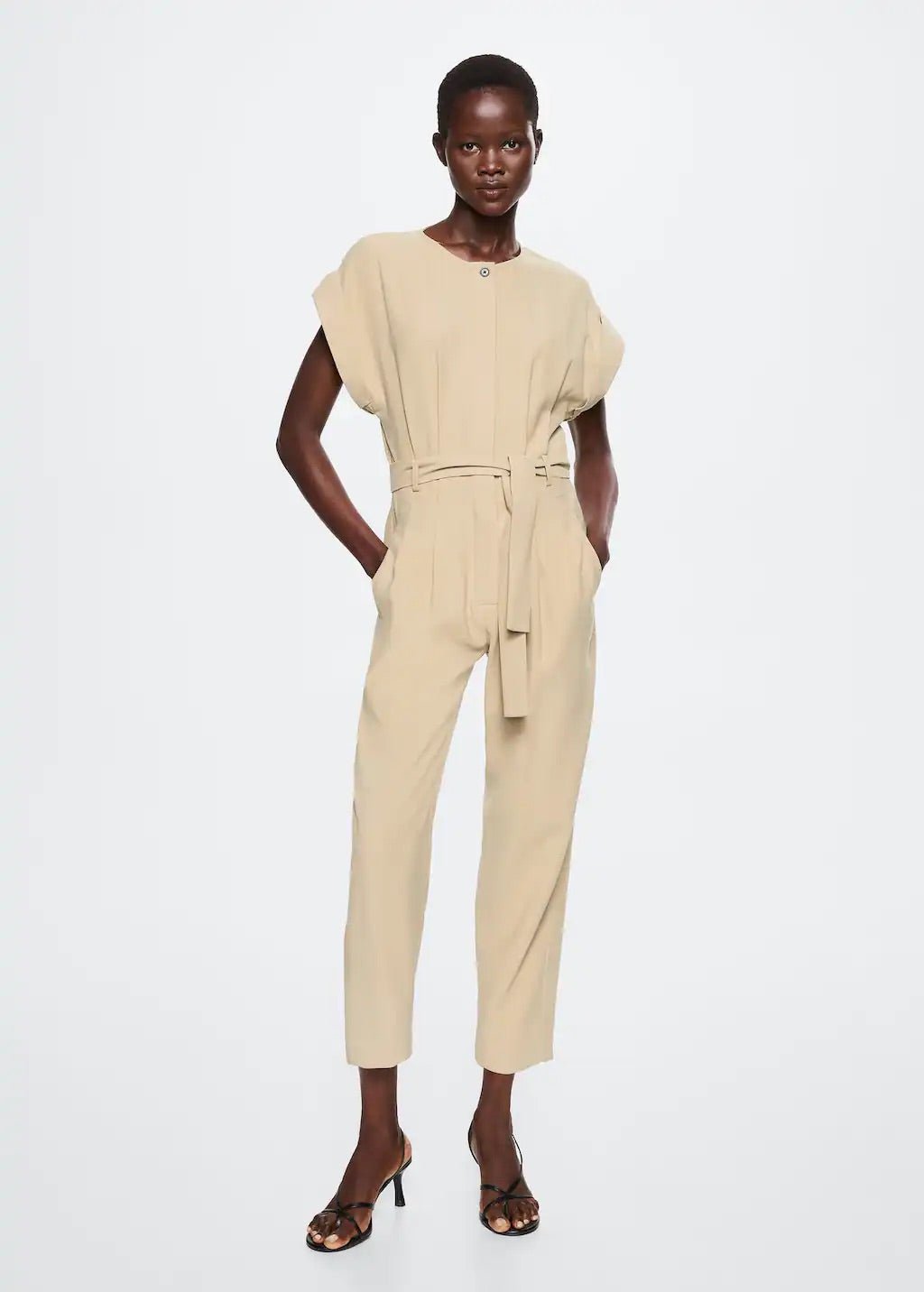 Cut-out back jumpsuit - Laurel Morgan