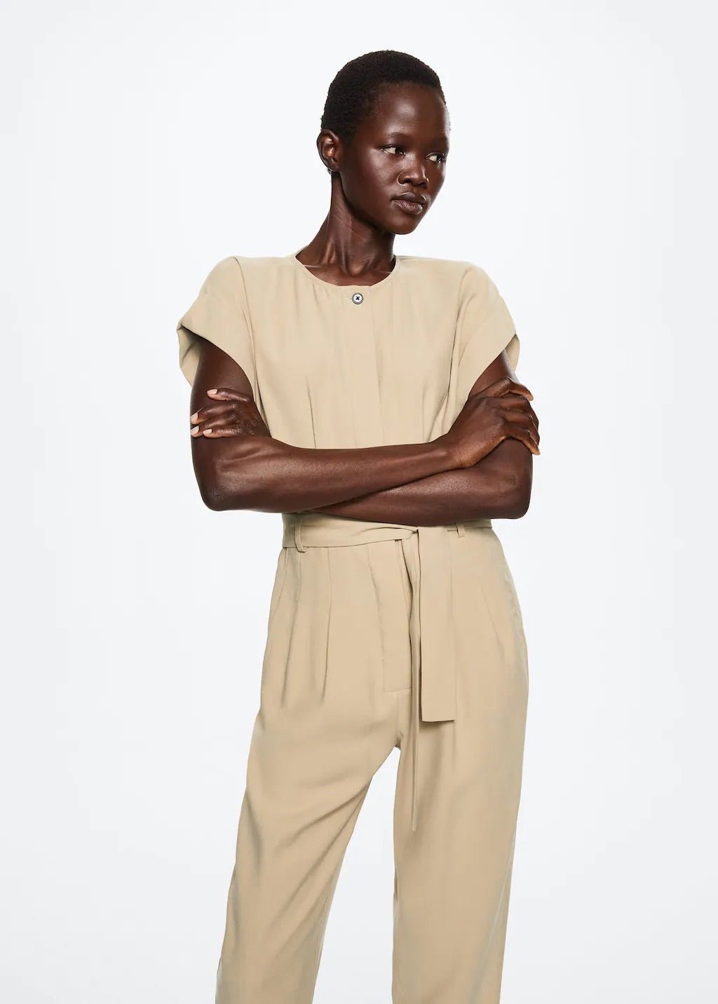 Cut-out back jumpsuit - Laurel Morgan