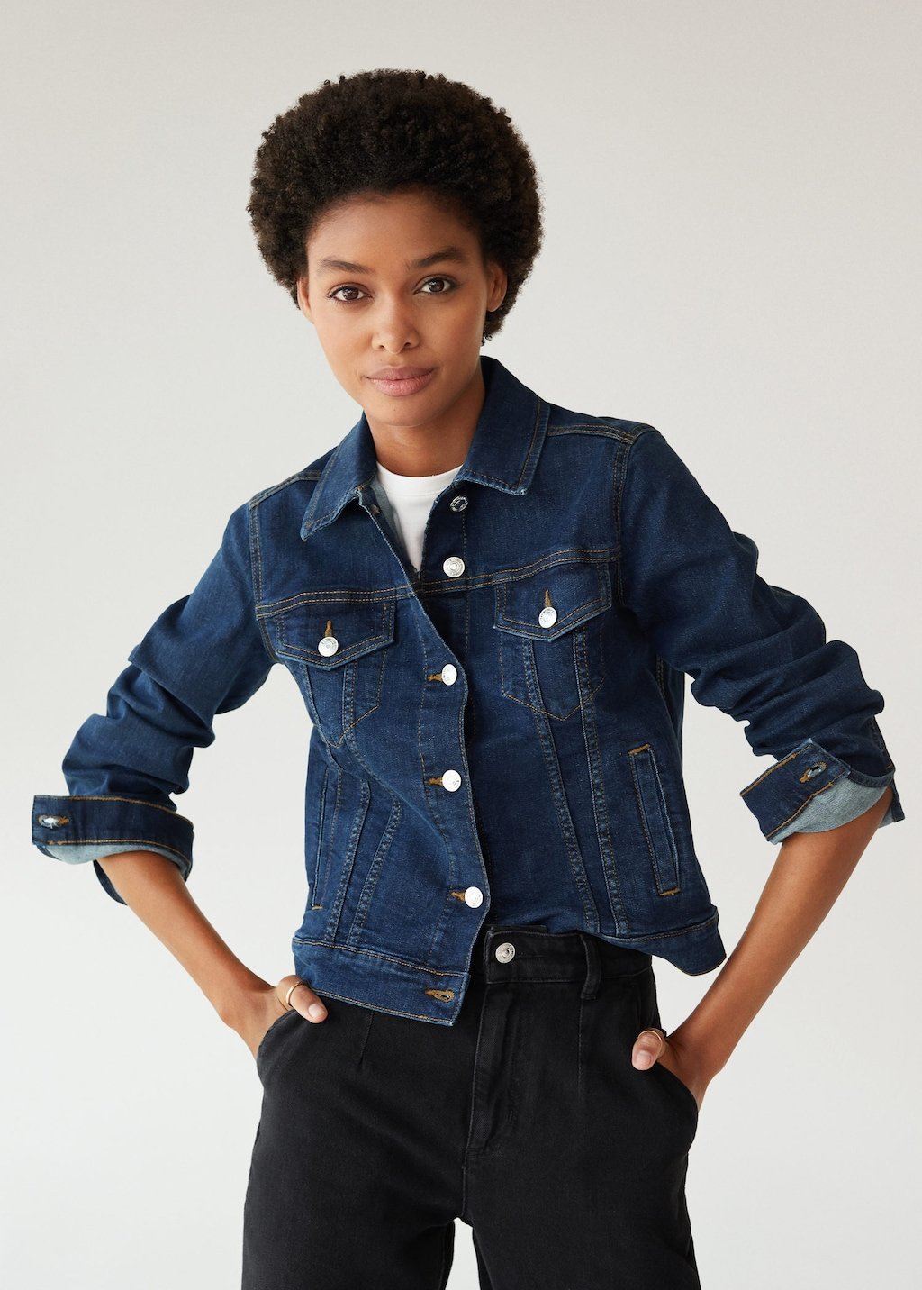 Dark denim jacket - Laurel Morgan