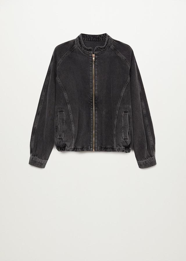 Denim bomber jacket - Laurel Morgan