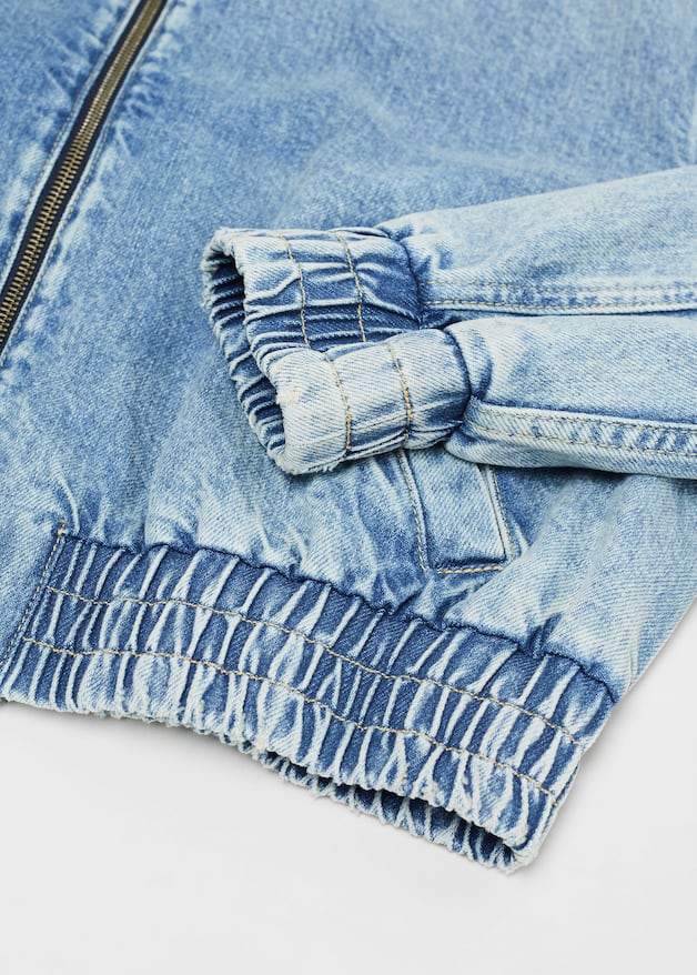 Denim bomber jacket - Laurel Morgan