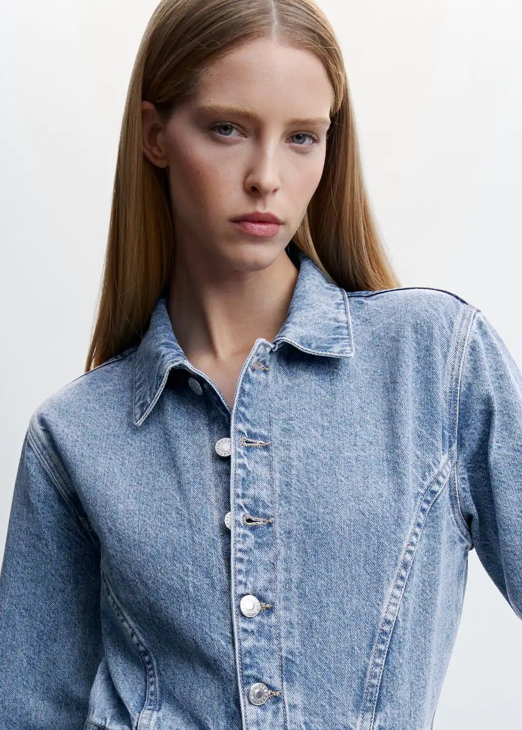 Denim cargo jumpsuit - Laurel Morgan