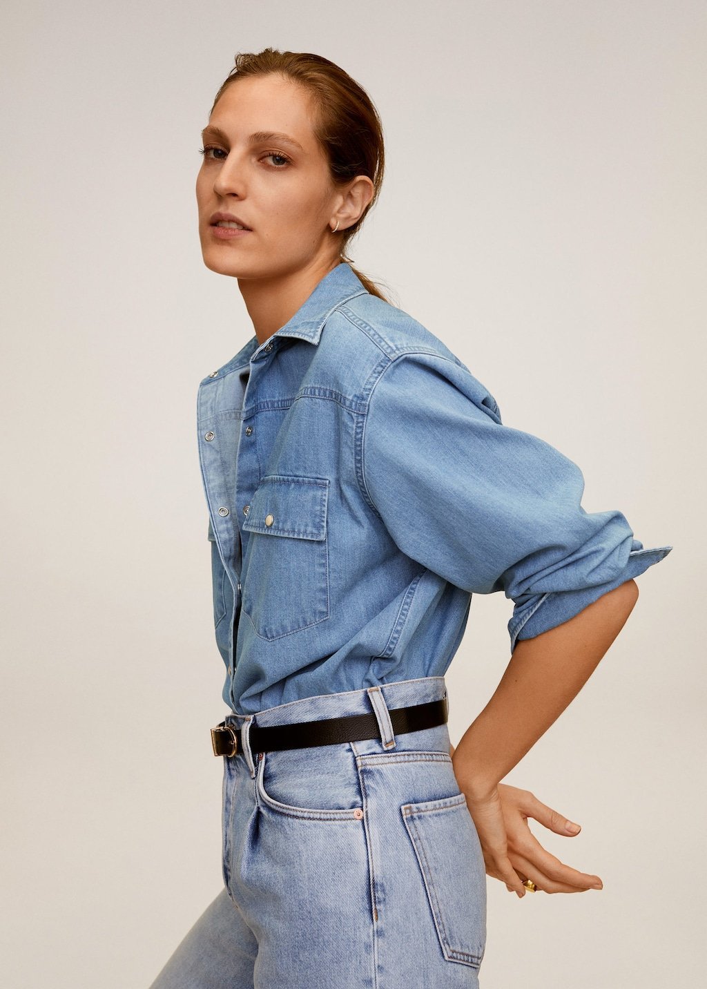 Denim shirt - Laurel Morgan