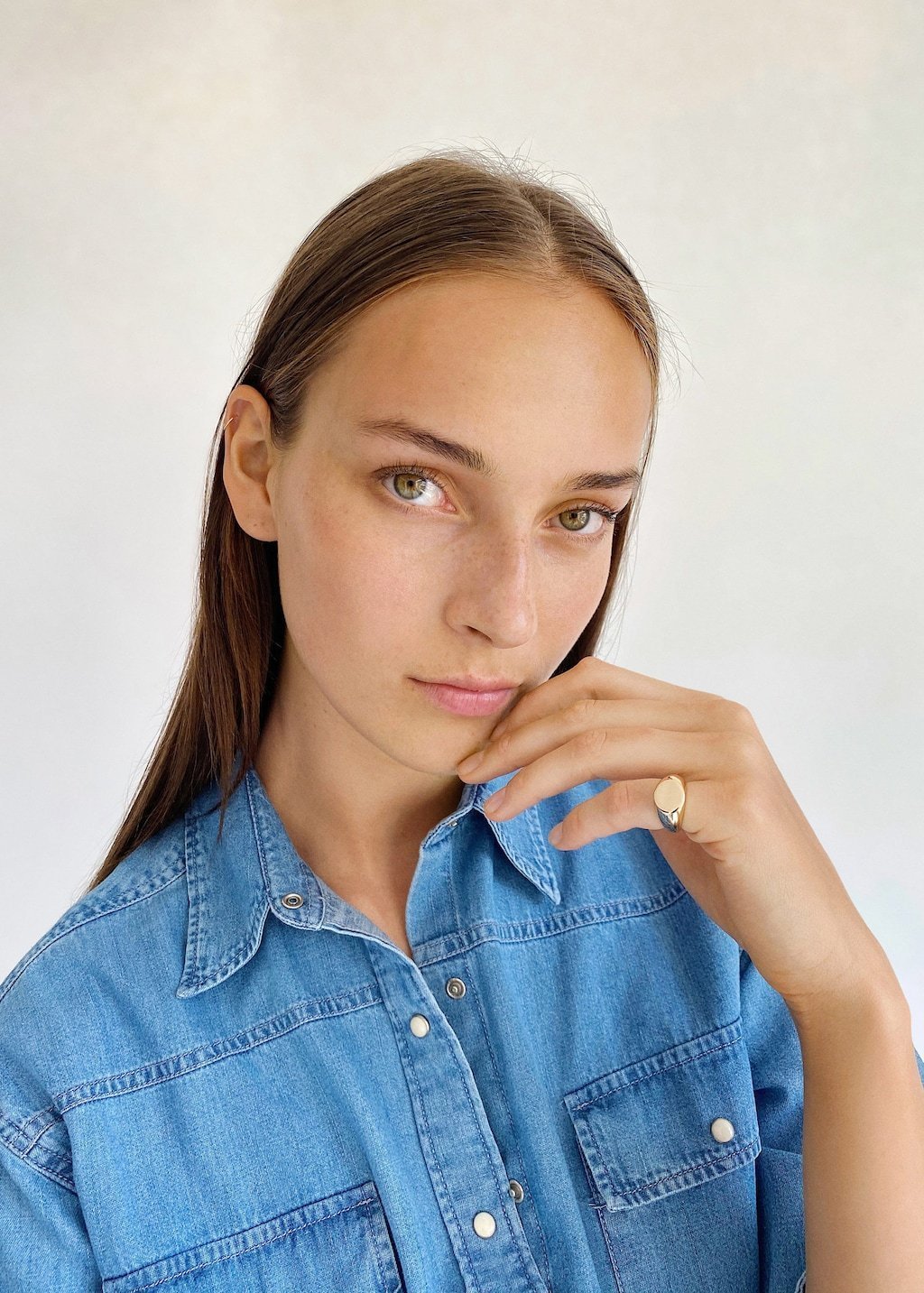 Denim shirt - Laurel Morgan