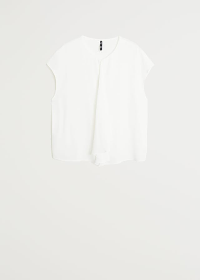 Draped detail blouse - Laurel Morgan