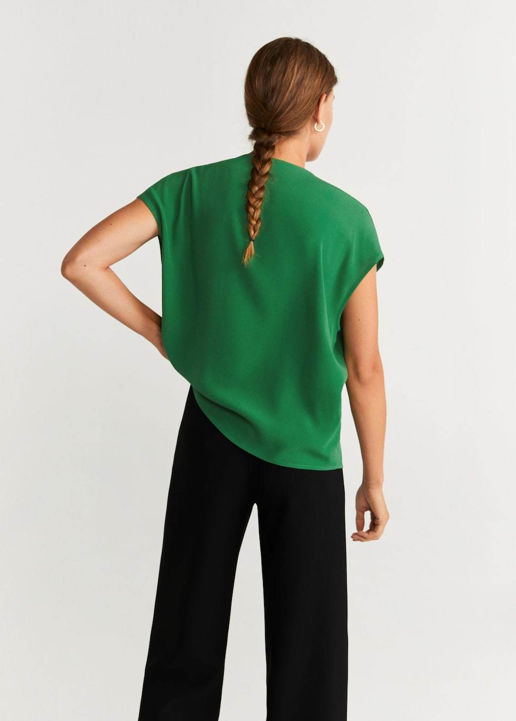 Draped detail blouse - Laurel Morgan