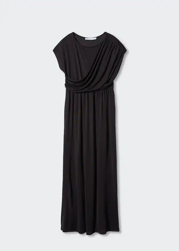 Draped detail dress - Laurel Morgan