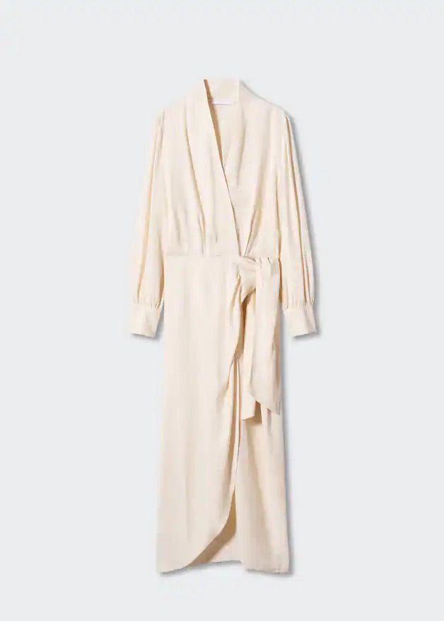 Draped wrap dress - Laurel Morgan