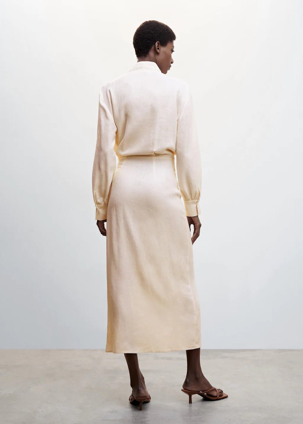 Draped wrap dress - Laurel Morgan