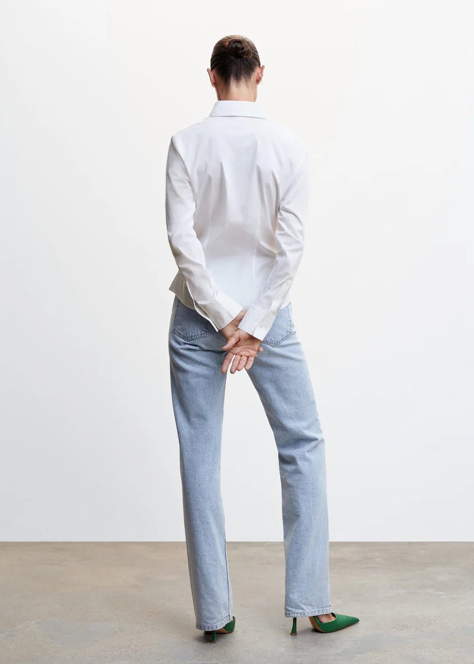 Essential cotton-blend shirt - Laurel Morgan