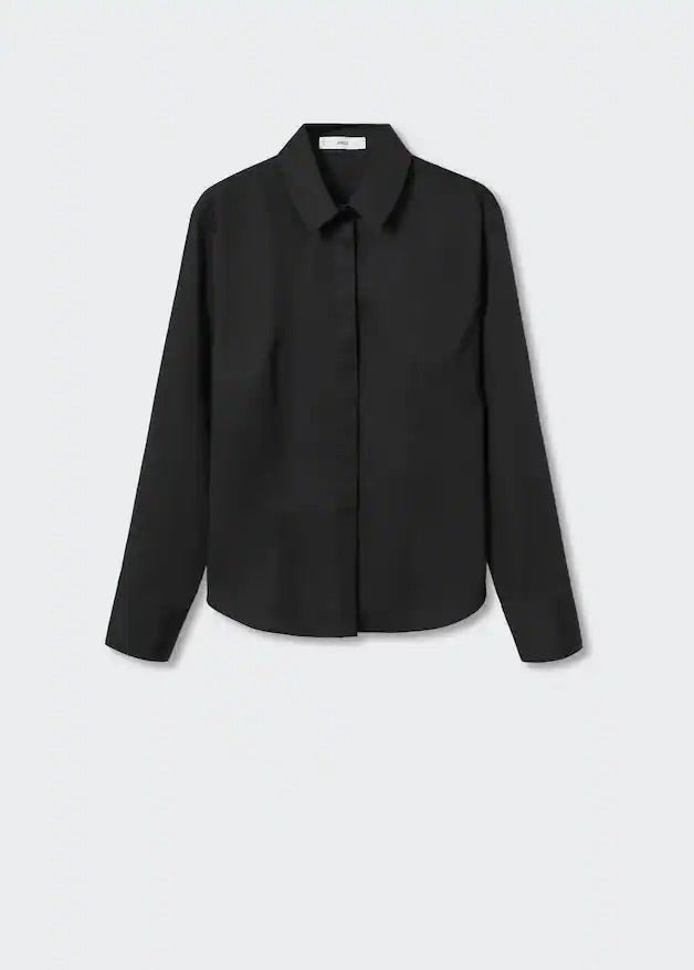 Essential cotton-blend shirt - Laurel Morgan