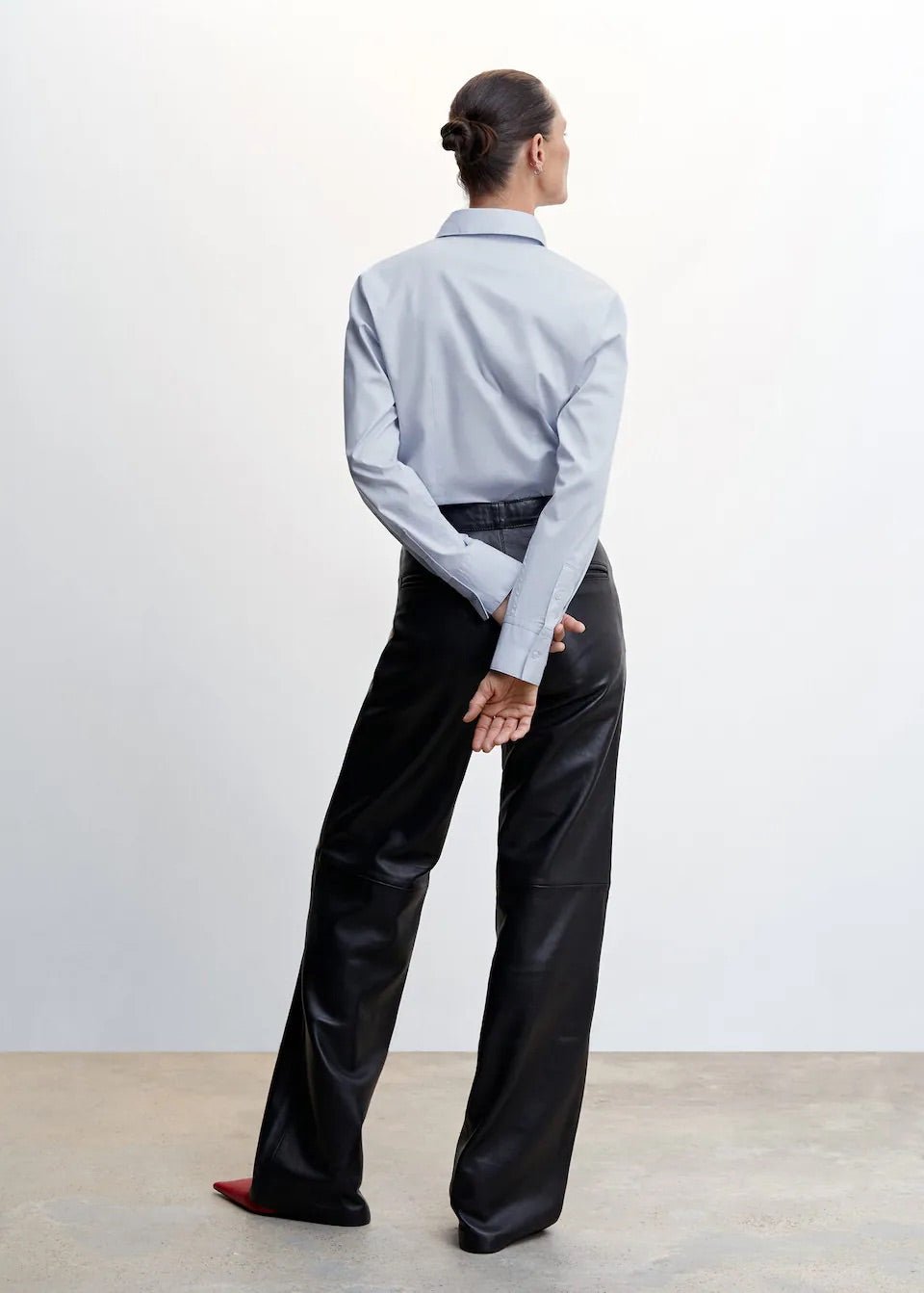 Essential cotton-blend shirt - Laurel Morgan