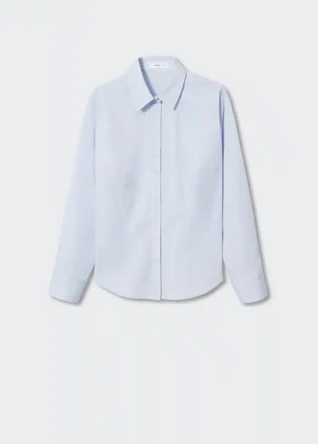 Essential cotton-blend shirt - Laurel Morgan