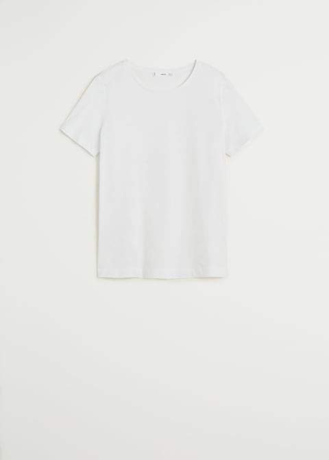 Essential cotton-blend T-shirt - Laurel Morgan