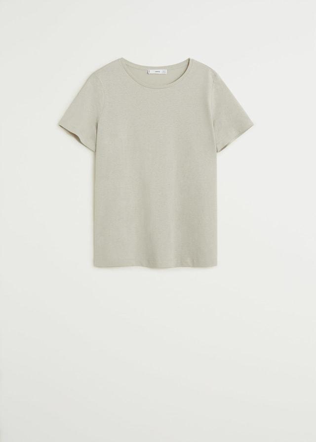 Essential cotton-blend T-shirt - Laurel Morgan