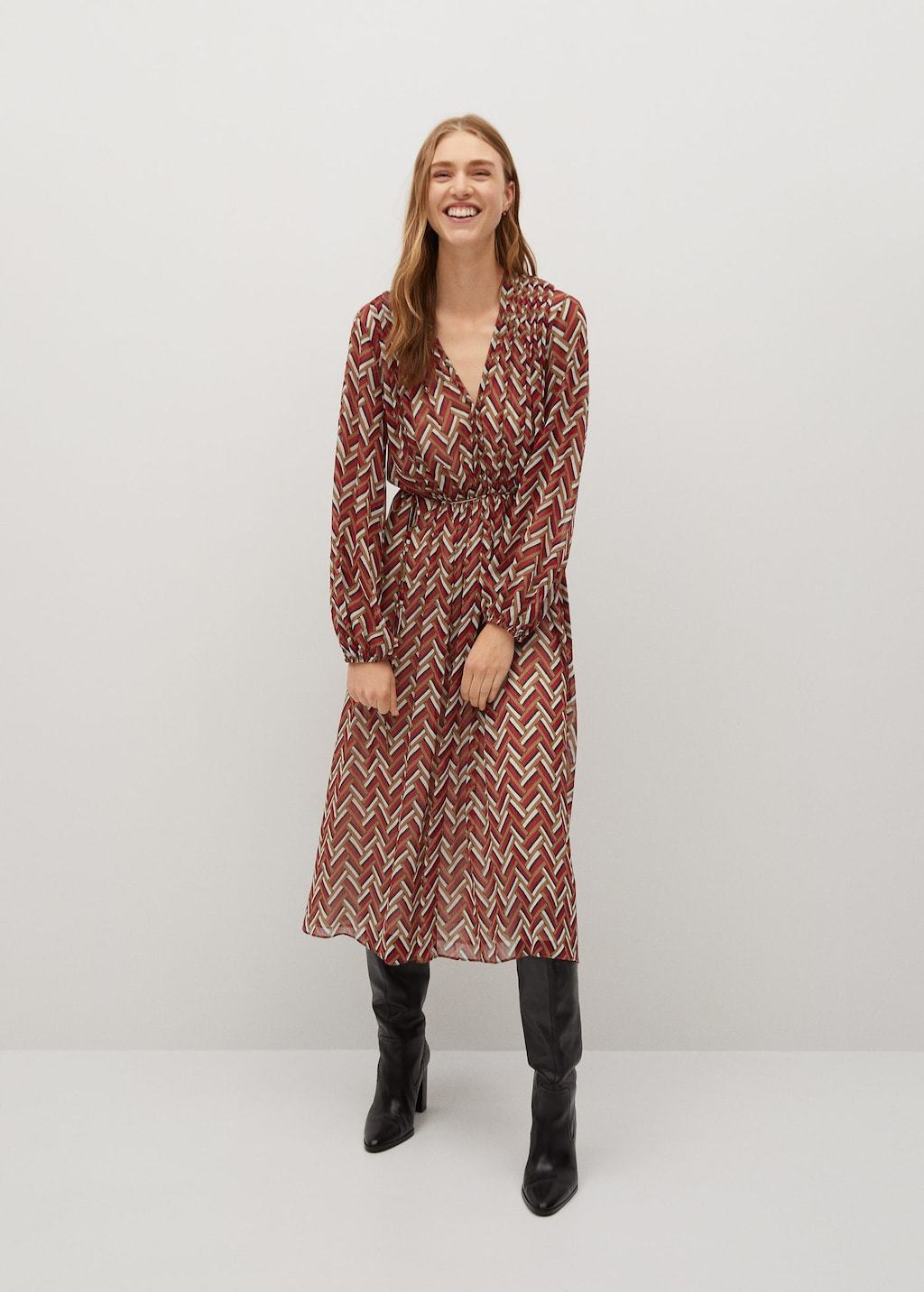 Ethnic print dress - Laurel Morgan