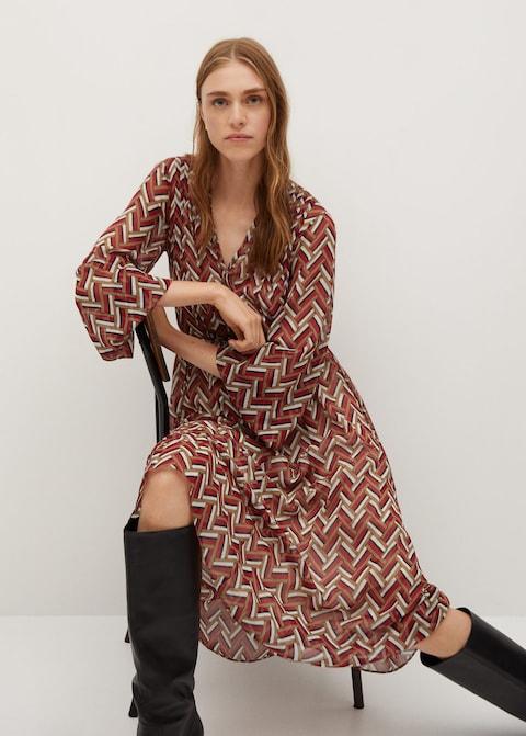 Ethnic print dress - Laurel Morgan